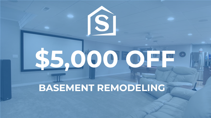 $5,000 OFF Basements