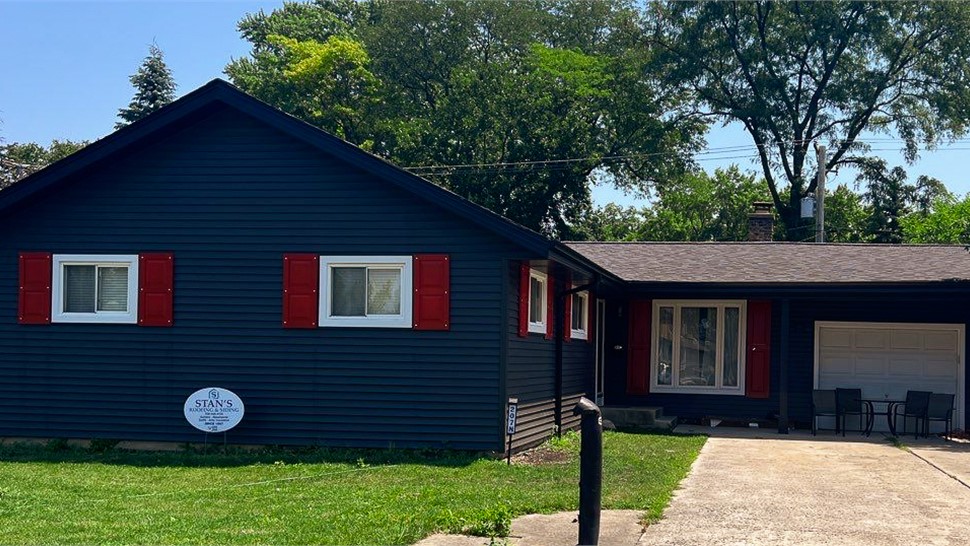 Gutters, Roofing, Siding, Soffit and Fascia Project in Wheaton, IL by Stan's Roofing & Siding