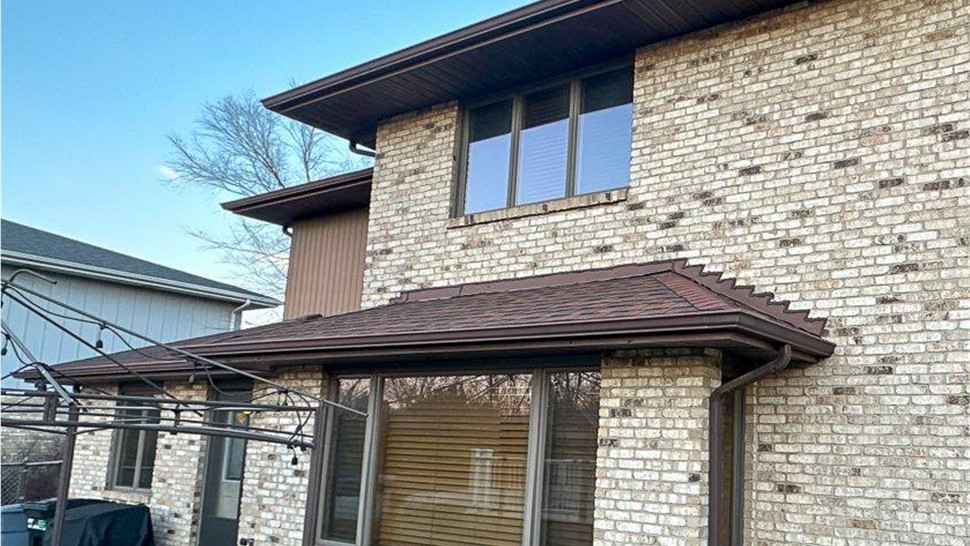 Gutters, Roofing, Siding, Soffit and Fascia Project in Orland Park, IL by Stan's Roofing & Siding