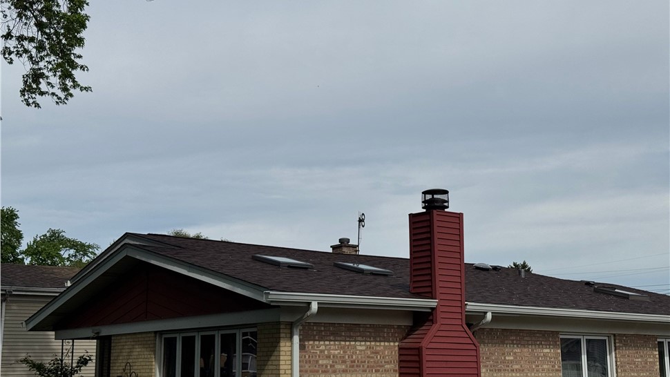 Roofing Project in Oak Lawn, IL by Stan's Roofing & Siding