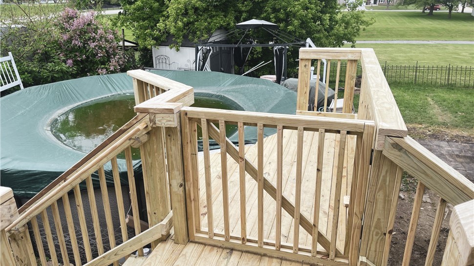 Decks Project in Frankfort, Illinois by Stan's Roofing & Siding