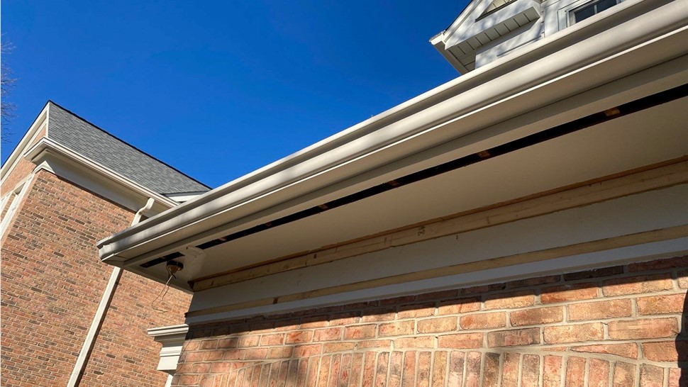 Soffit and Fascia Project in Westchester, IL by Stan's Roofing & Siding