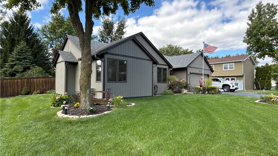 Siding Project in Naperville, Illinois by Stan's Roofing & Siding