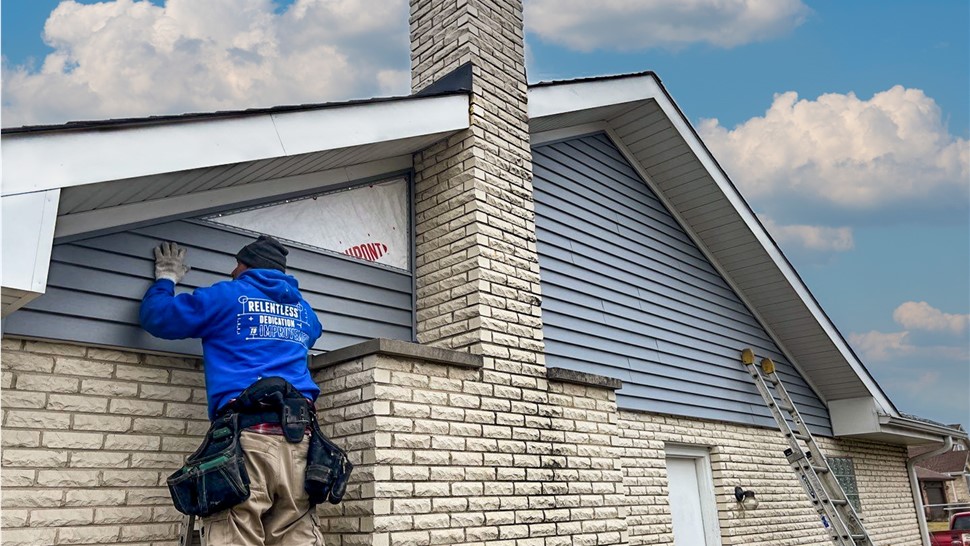 Siding Project in Oak Forest, IL by Stan's Roofing & Siding