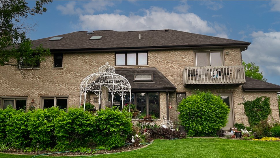 Gutters, Roofing Project in Orland Park, IL by Stan's Roofing & Siding