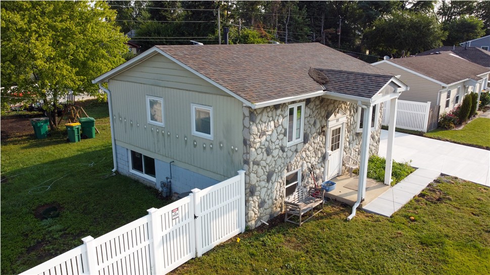 Siding Project in Romeoville, IL by Stan's Roofing & Siding