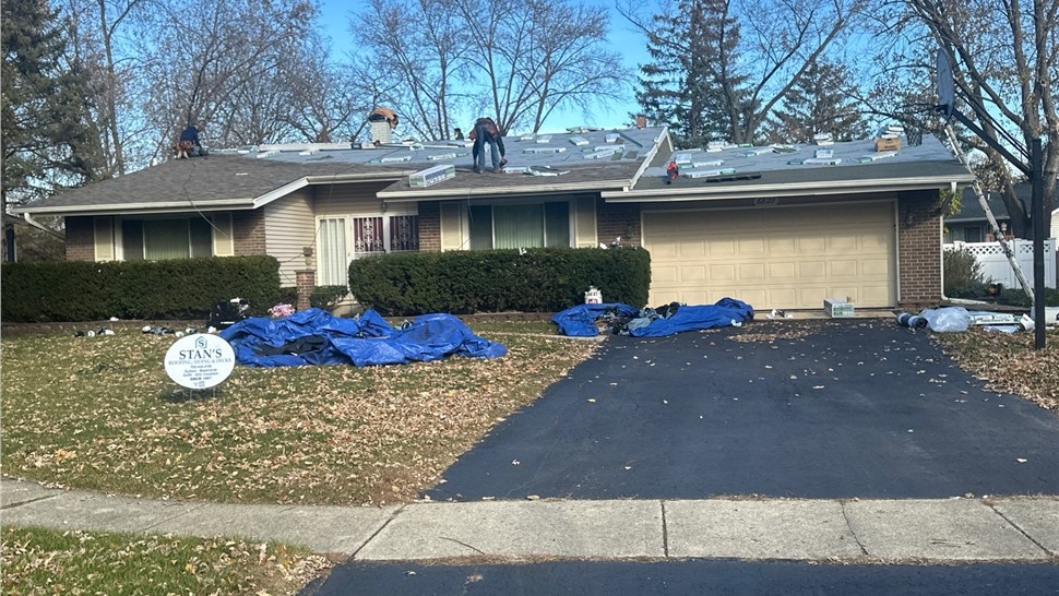Gutters, Roofing Project in Woodridge, IL by Stan's Roofing & Siding