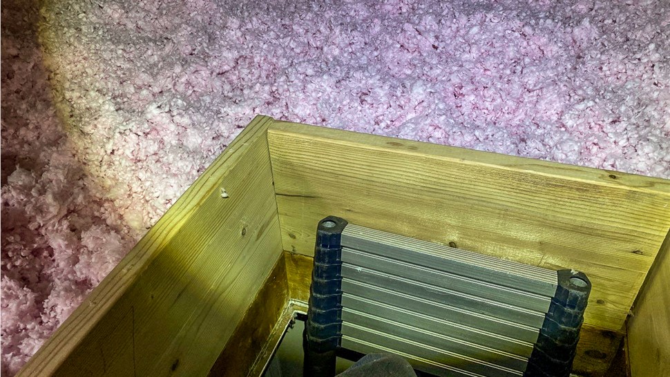Attic Insulation Project in Western Springs, IL by Stan's Roofing & Siding