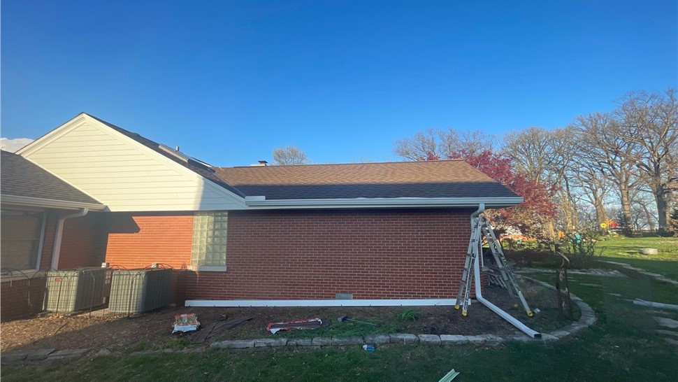 Roofing, Storm Damage Project in Orland Park, Illinois by Stan's Roofing & Siding
