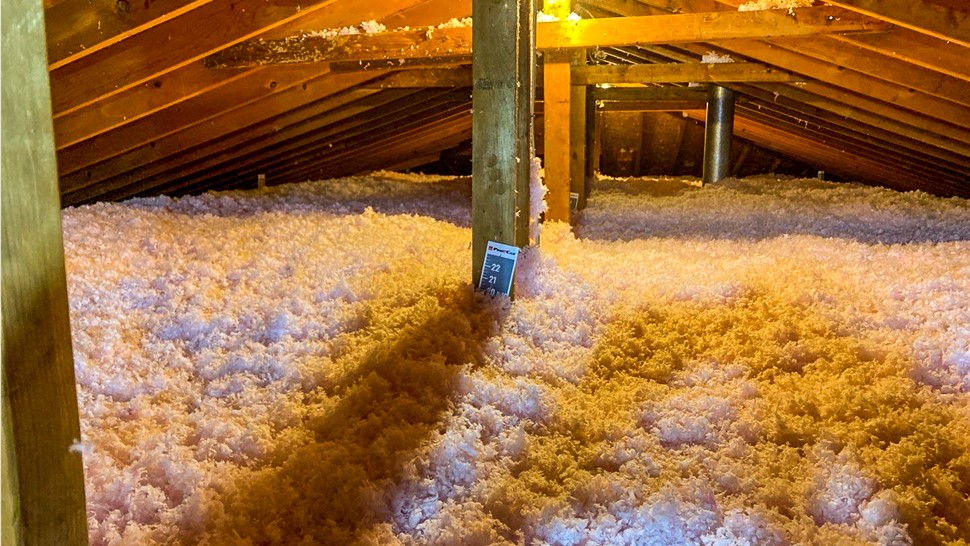 Attic Insulation Project in Minooka, IL by Stan's Roofing & Siding