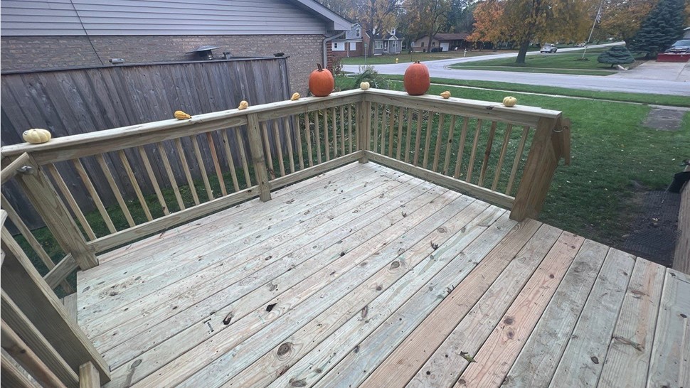 Decks Project in Tinley Park, IL by Stan's Roofing & Siding