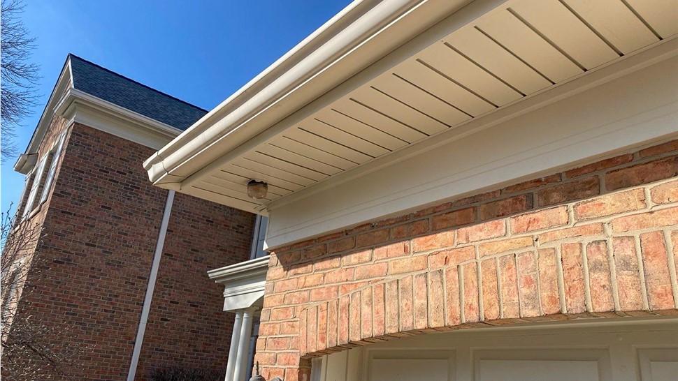 Soffit and Fascia Project in Westchester, IL by Stan's Roofing & Siding