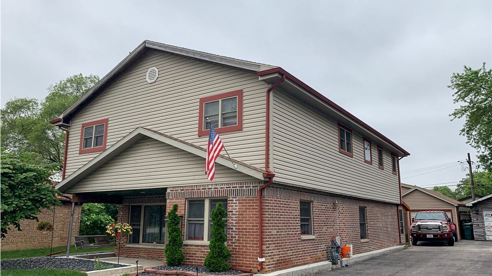 Gutters, Siding, Soffit and Fascia Project in Merrionette Park, IL by Stan's Roofing & Siding