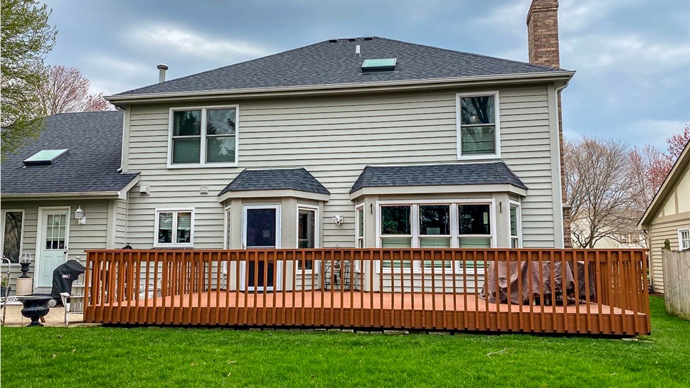 Decks Project in Naperville, IL by Stan's Roofing & Siding