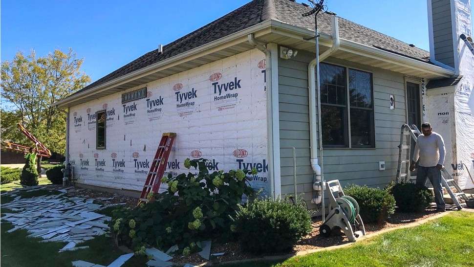 Siding Project in Shorewood, IL by Stan's Roofing & Siding