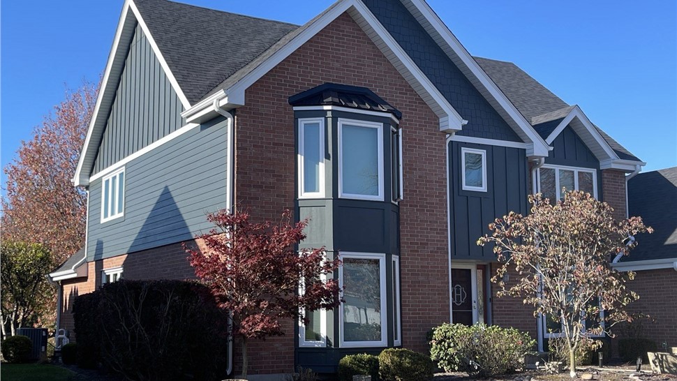 Gutters, Roofing, Siding, Soffit and Fascia Project in Orland Park, IL by Stan's Roofing & Siding