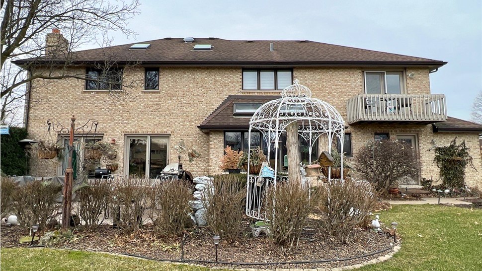 Gutters, Roofing Project in Orland Park, IL by Stan's Roofing & Siding