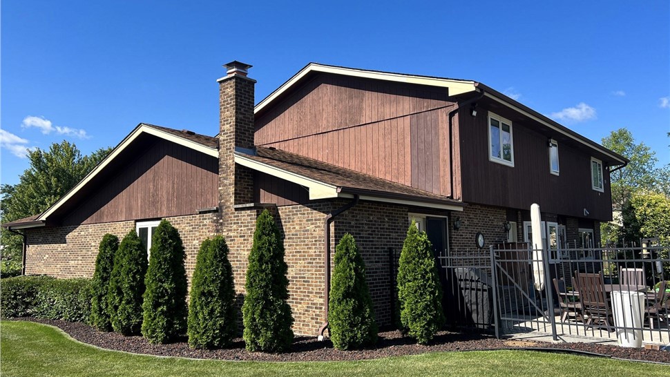 Gutters, Roofing, Siding, Soffit and Fascia Project in Orland Park, IL by Stan's Roofing & Siding