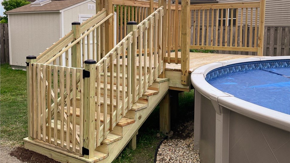 Decks Project in Joliet, IL by Stan's Roofing & Siding