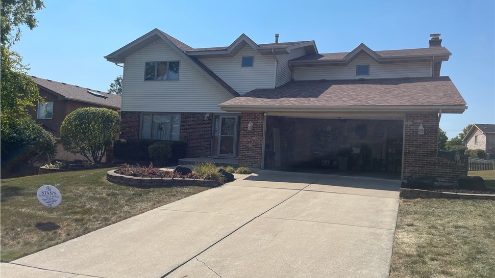 Decks, Roofing, Siding, Storm Damage Project in Orland Park, Illinois by Stan's Roofing & Siding