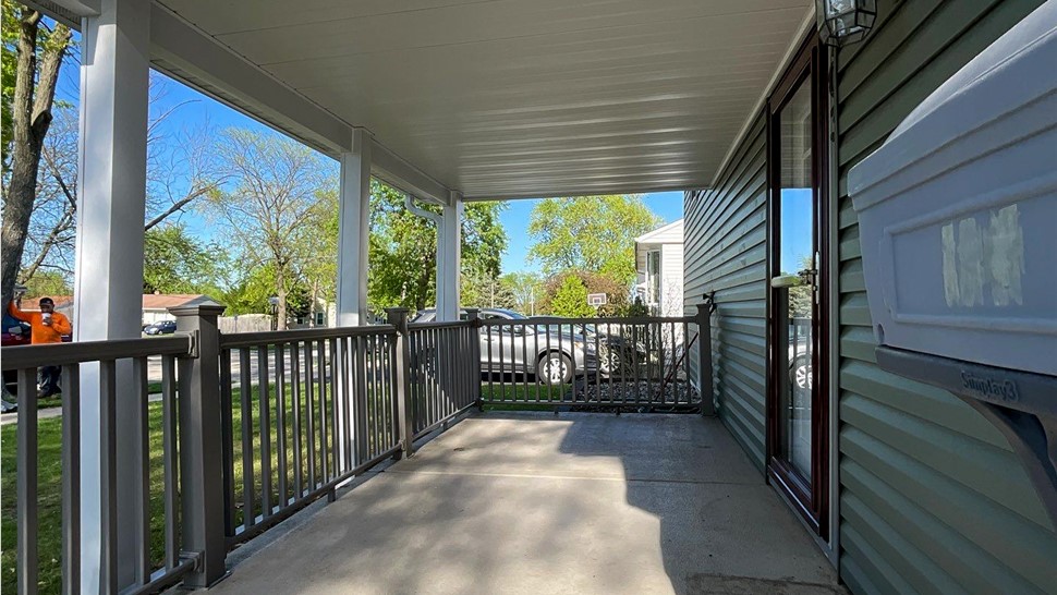 Gutters, Metal Roofing, Soffit and Fascia Project in Romeoville, IL by Stan's Roofing & Siding