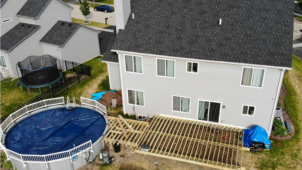 Decks Project in Joliet, IL by Stan's Roofing & Siding