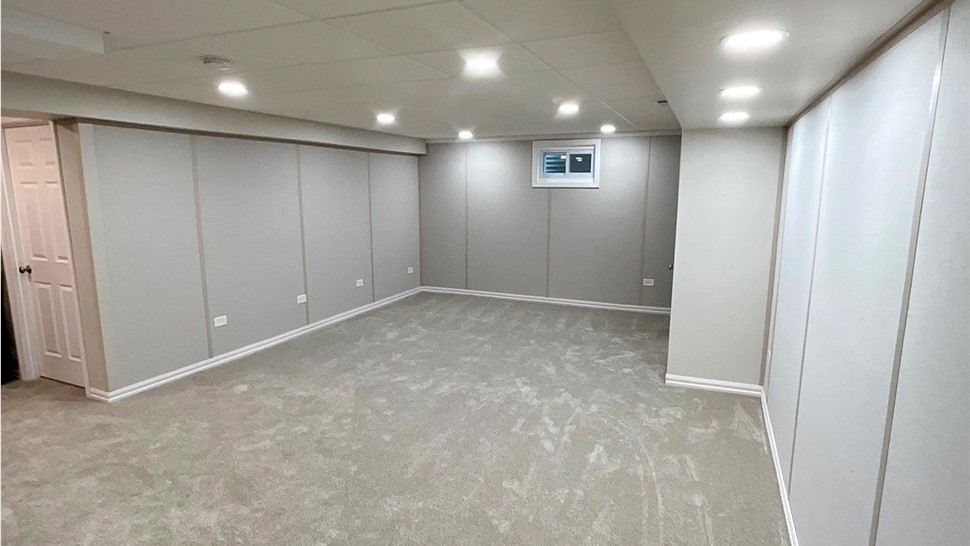 Basements Project in Plainfield, IL by Stan's Roofing & Siding