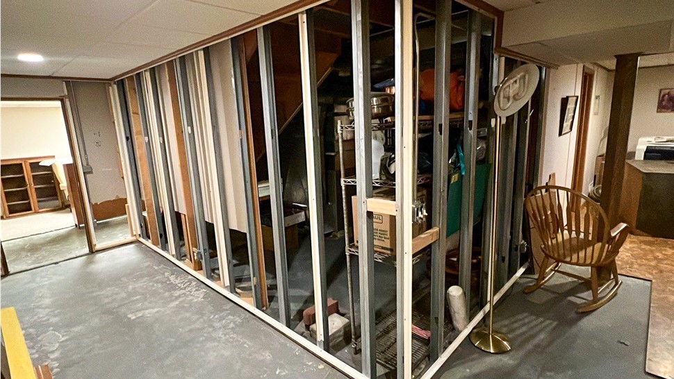 Basements Project in Naperville, IL by Stan's Roofing & Siding