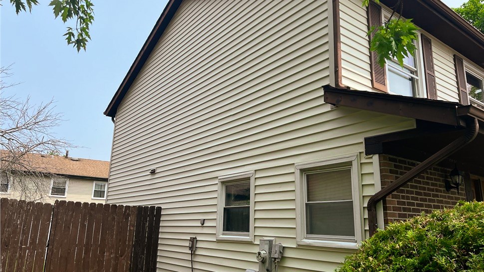 Siding, Storm Damage Project in Bolingbrook, IL by Stan's Roofing & Siding