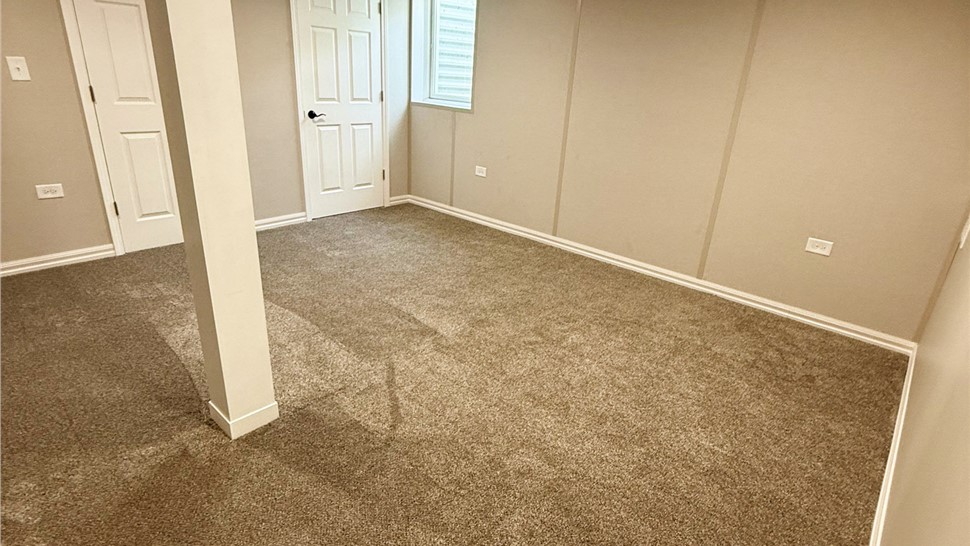 Basements Project in New Lenox, Illinois by Stan's Roofing & Siding