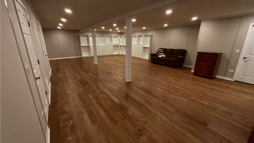 Basements Project in Naperville, IL by Stan's Roofing & Siding