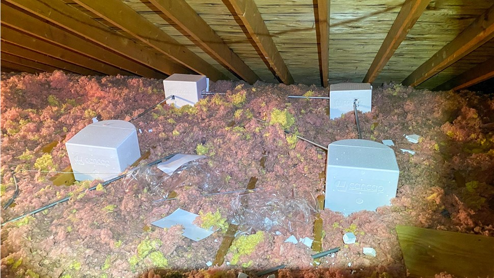 Attic Insulation Project in Western Springs, IL by Stan's Roofing & Siding