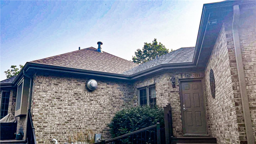 Gutters, Roofing Project in Homer Glen, IL by Stan's Roofing & Siding