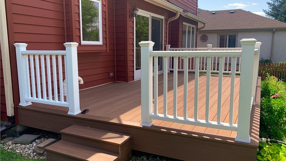 Decks Project in Lemont, IL by Stan's Roofing & Siding