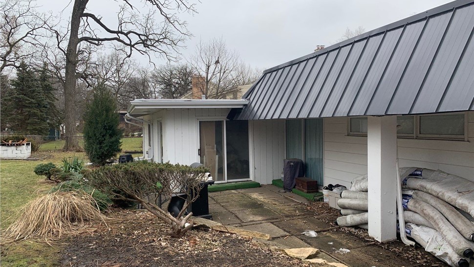 Metal Roofing Project in Oak Brook, Illinois by Stan's Roofing & Siding