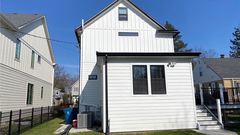 Gutters, Soffit and Fascia Project in Elmhurst, Illinois by Stan's Roofing & Siding