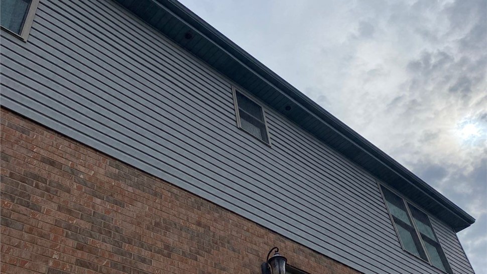 Siding, Storm Damage Project in New Lenox, IL by Stan's Roofing & Siding