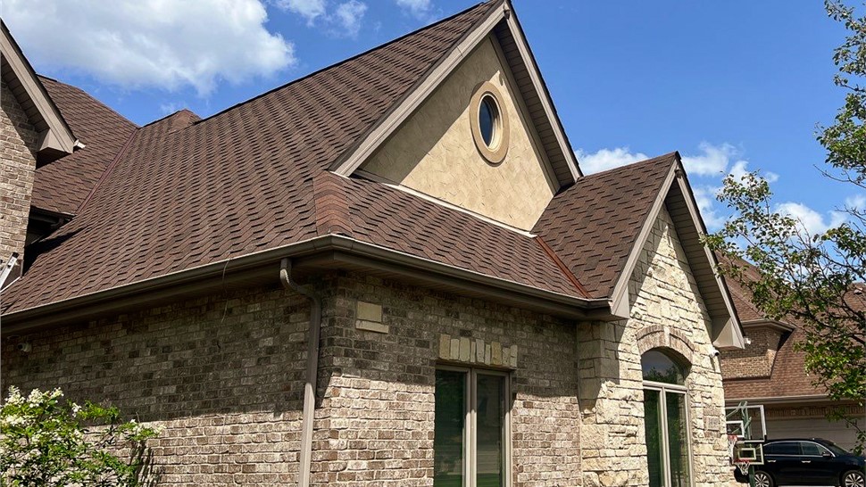 Gutters, Roofing, Soffit and Fascia Project in Orland Park, IL by Stan's Roofing & Siding