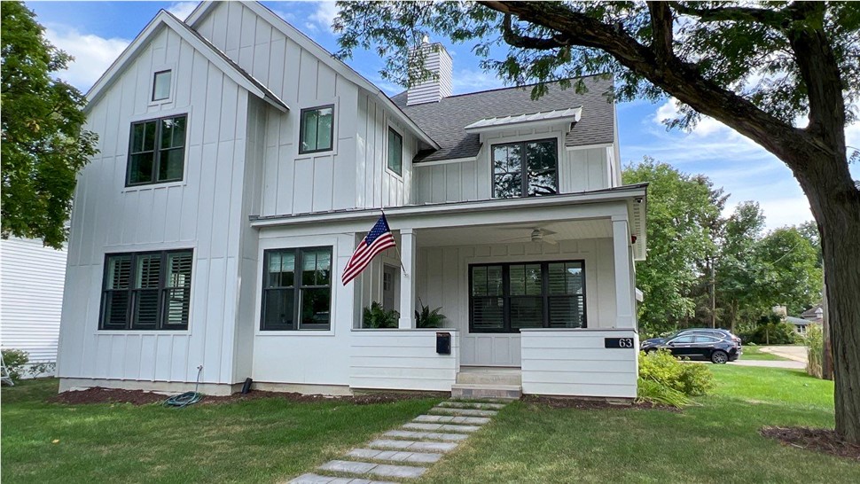 Gutters Project in Clarendon Hills, IL by Stan's Roofing & Siding