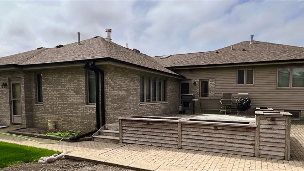 Gutters, Roofing Project in Orland Park, IL by Stan's Roofing & Siding