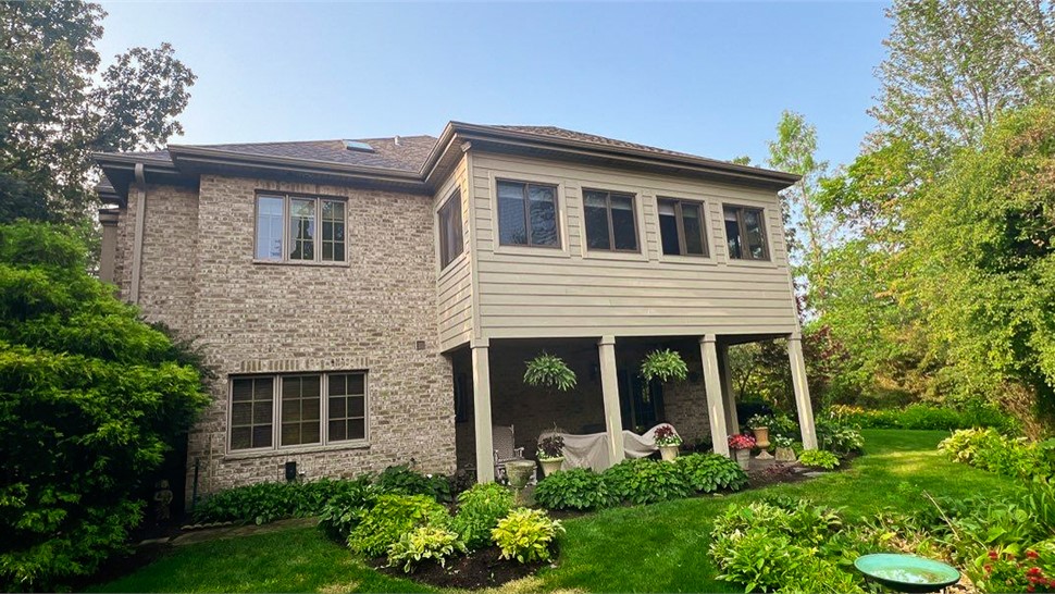 Gutters, Roofing Project in Homer Glen, IL by Stan's Roofing & Siding