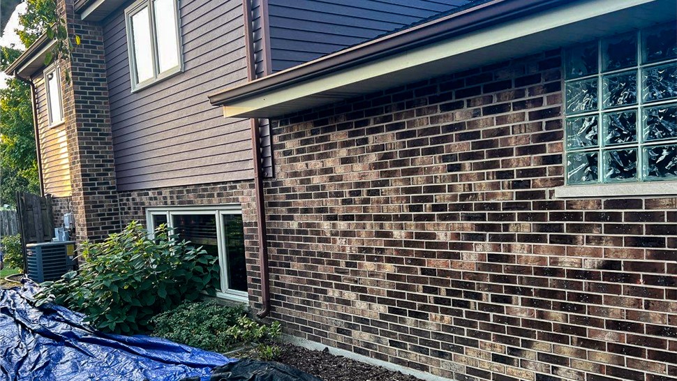 Gutters, Roofing, Siding Project in Tinley Park, IL by Stan's Roofing & Siding