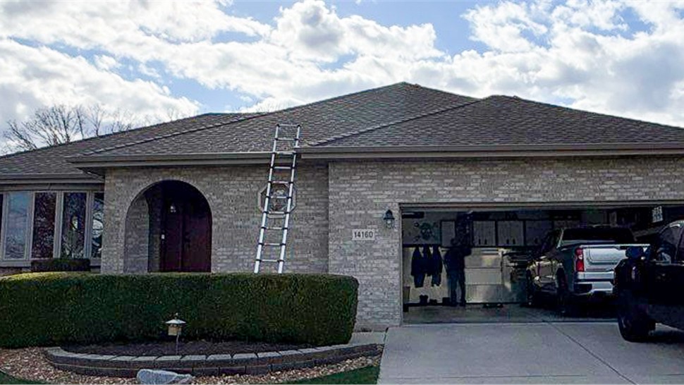 Gutters, Roofing Project in Orland Park, IL by Stan's Roofing & Siding