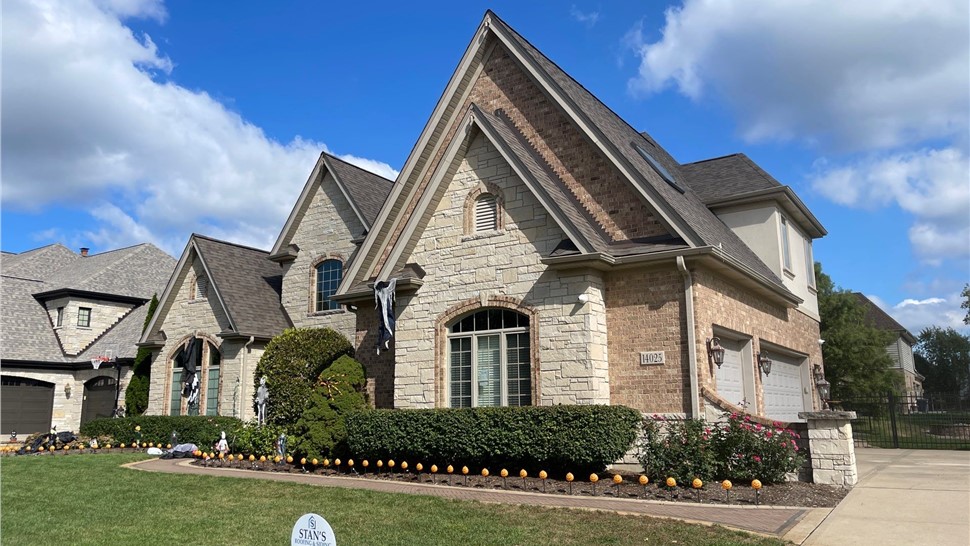Roofing, Storm Damage Project in Orland Park, Illinois by Stan's Roofing & Siding