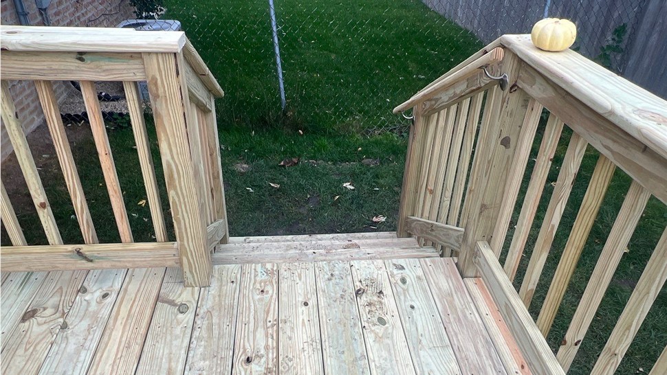 Decks Project in Tinley Park, IL by Stan's Roofing & Siding