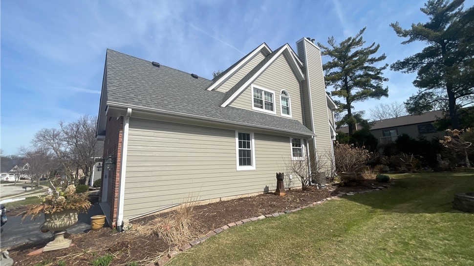 Siding Project in Woodridge, Illinois by Stan's Roofing & Siding