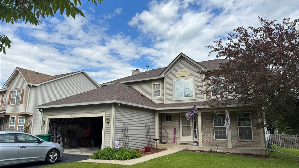 Siding Project in Romeoville, IL by Stan's Roofing & Siding
