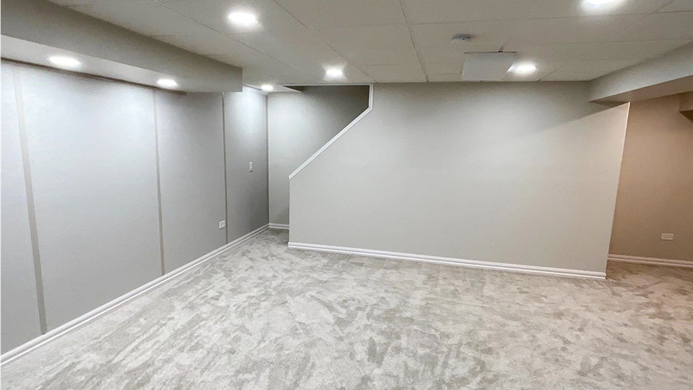 Basements Project in Plainfield, IL by Stan's Roofing & Siding