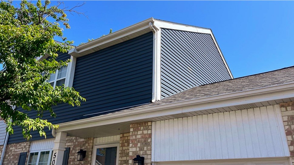 Siding Project in Romeoville, IL by Stan's Roofing & Siding