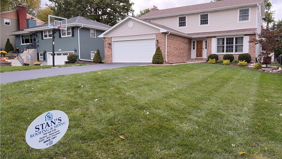 Siding Project in Wheaton, Illinois by Stan's Roofing & Siding